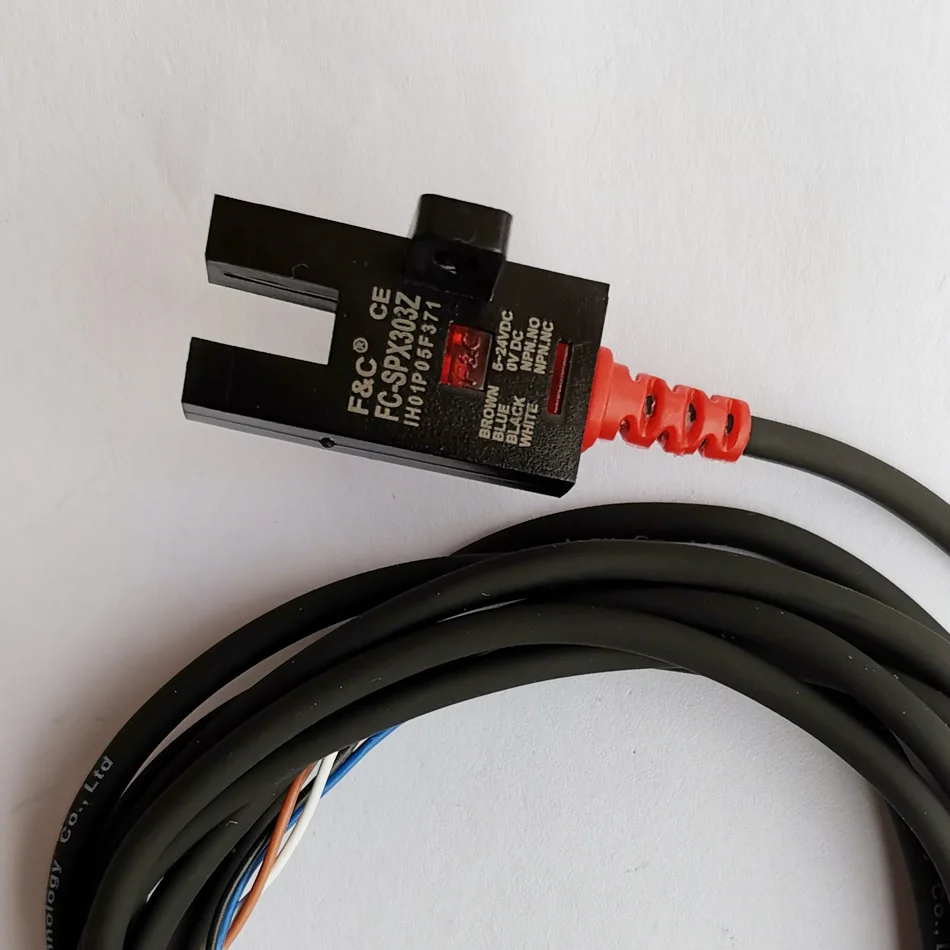  FC-SPX303Z новый 5 мм Слот датчик скорости 4-проводной Силовые транзисторы NPN PNP датчиком света приближения пропускающий
