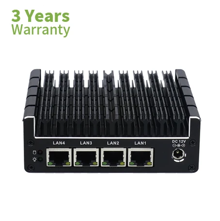 Pfsense, маршрутизатор брандмауэра J3160 без вентилятора, мини-ПК 4 lan