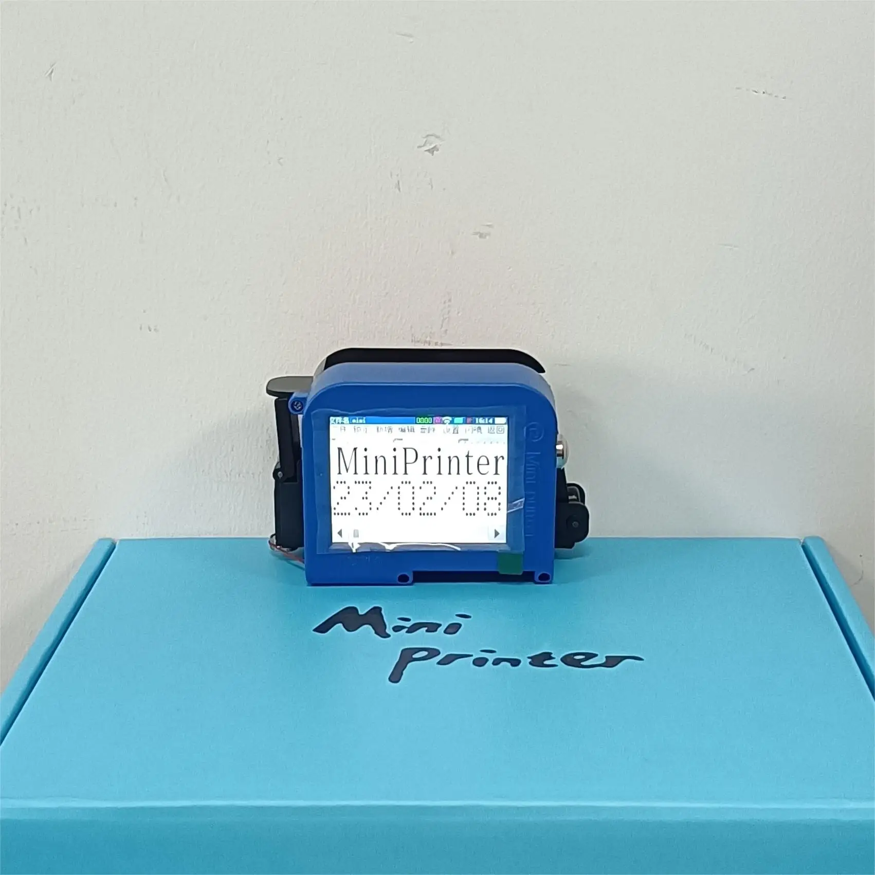 D&H Mini  Inkjet Printer Expiry Date Coding QR Code Barcode Logo Hand Printer Portable Handheld Thermal Inkjet Printer