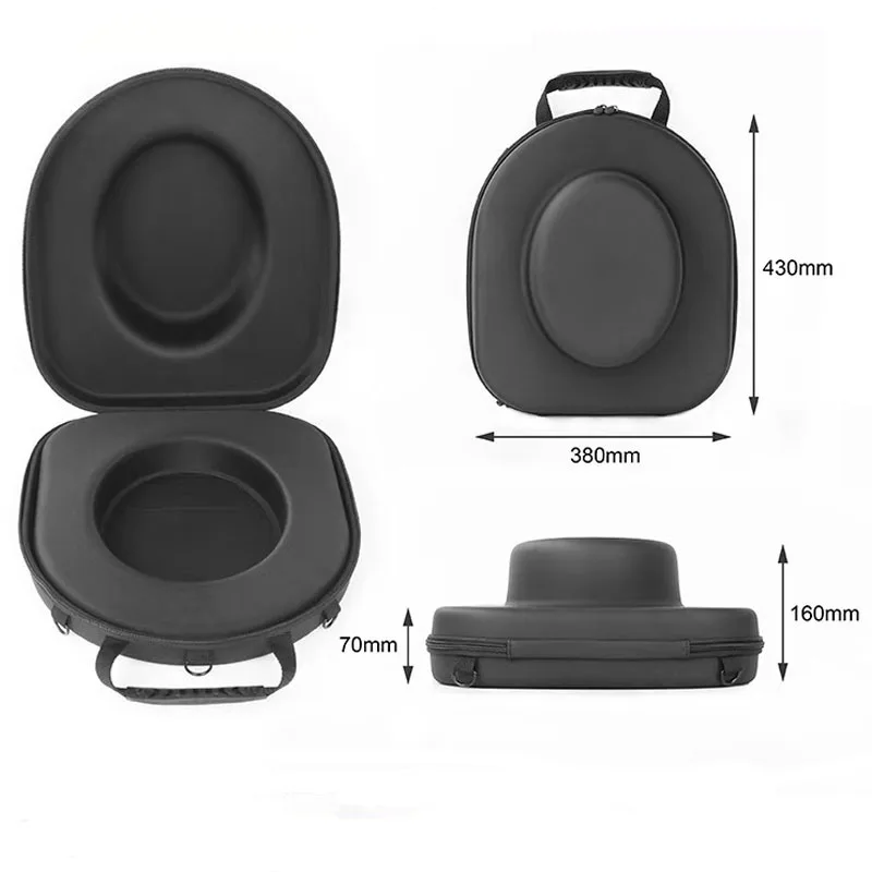 Cowboy hat storage box portable backpack sunshade hat bag EVA cowboy hat storage bag
