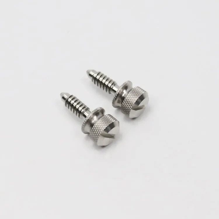 Southco Fasteners Stainless Steel Captive Screw 6-32 Thread  Fast Lead Screw flat head Recess Knurled Bright Knob