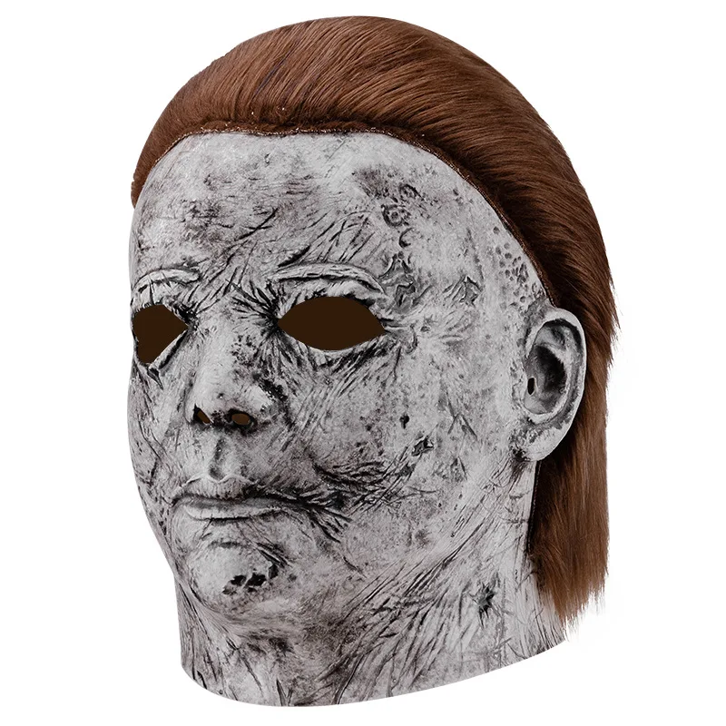 Latex major Michael Myers ghost head scary mask prop horror Michael Myers mask Movie Prop