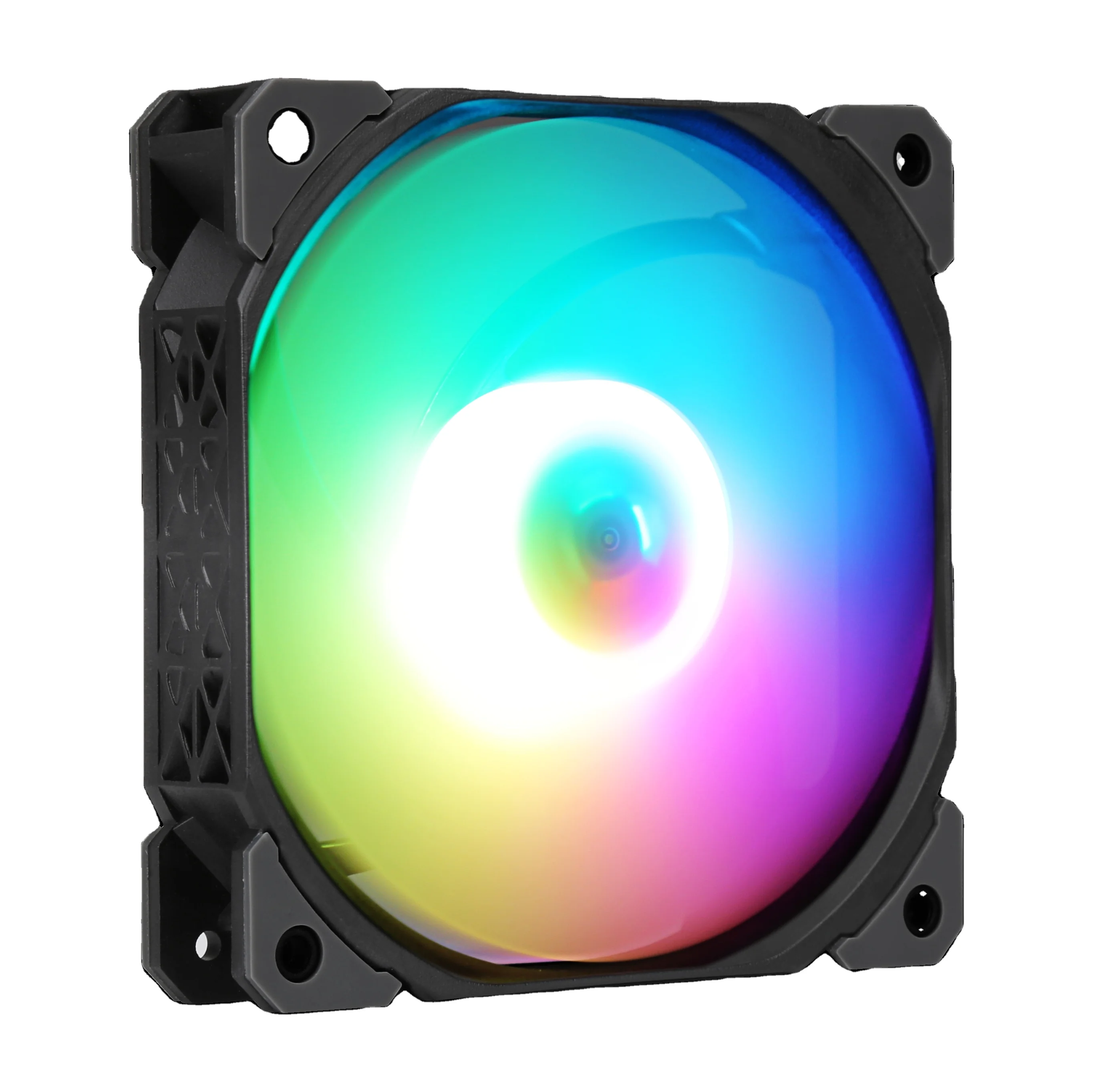 SAMA universal interface 3 in 1 black rainbow inplay computer control cooling fan aio cooler radiator cpu cooler fan