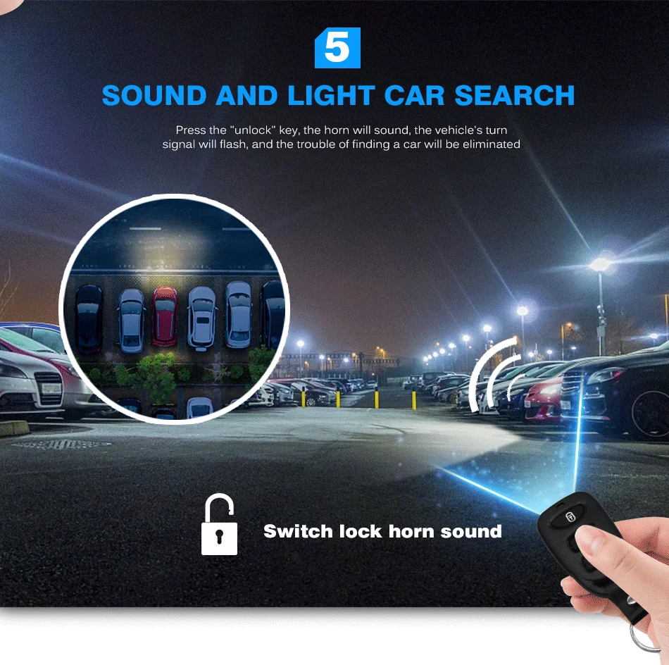  car remote central lock locking system keyless entry universal electric center