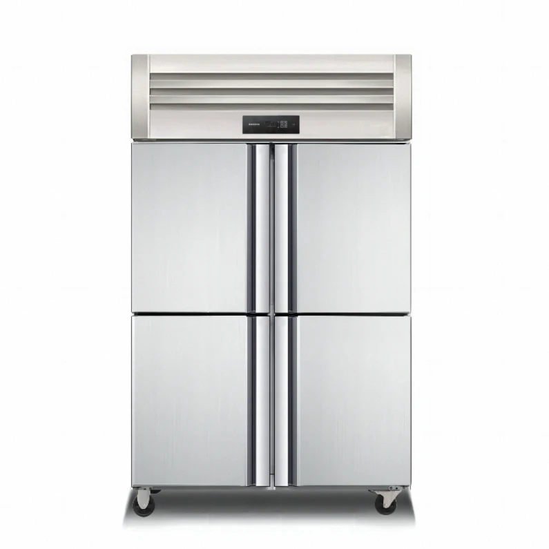 1.2m Commercial Upright Freezer Fridge Single-Temperature Display Cooler for Supermarkets and Stores