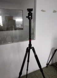 Carbon Fiber  tripod Multifunction Horizontal Center Column Camera Tripod with 360 Panorama tripod ball head for DSLR