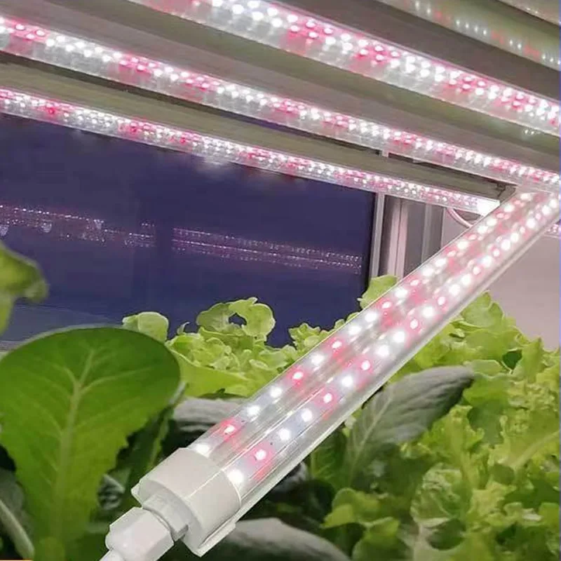 t5 t8 led grow light for plants Full Spectrum indoor full spectrum three veg grow led light plant with uv