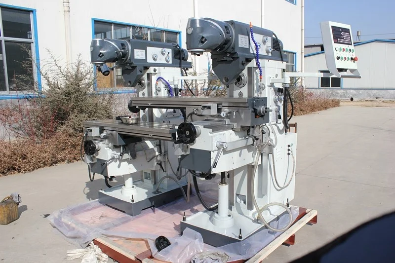 XQ6432 milling machine with vertical and horizontal spindles