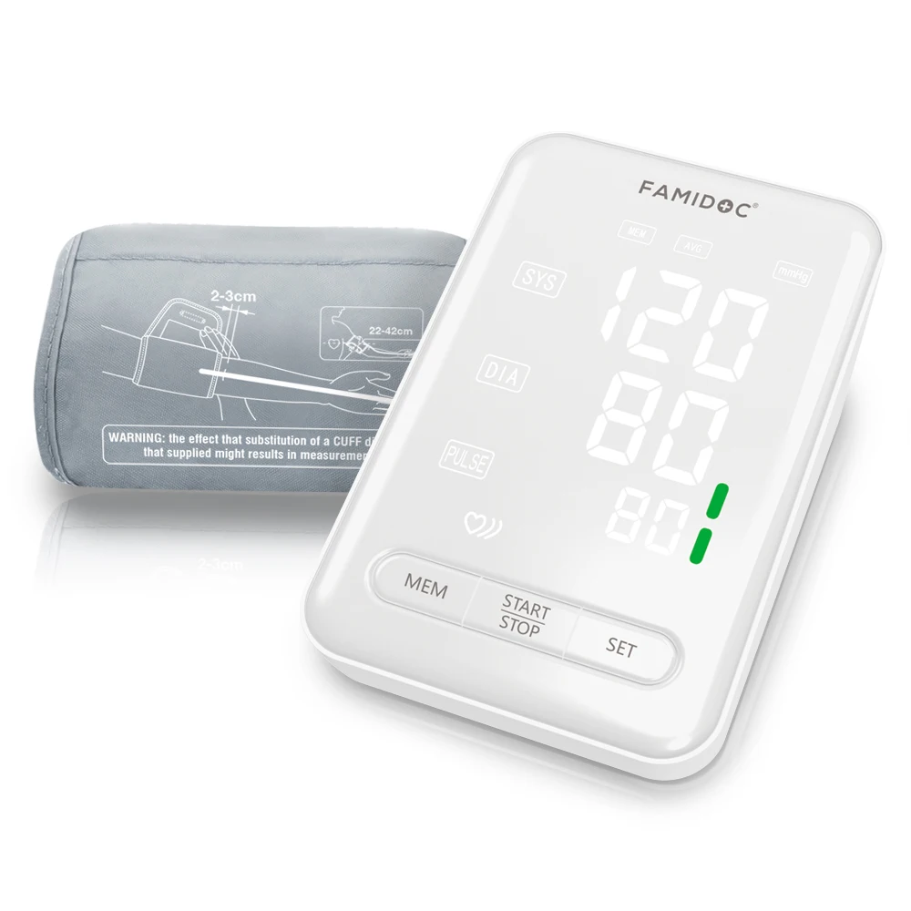 CE Approved New Product Automatic Voice Digital Connectable  Blood Pressure Monitor Smart Medical Device Blood Pressure Monitor