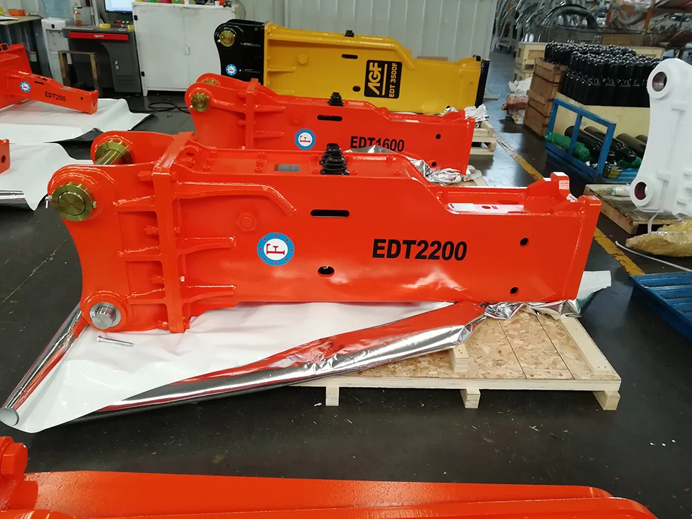 Factory Direct EDDIE Rock Breaker Hydraulic Hammer Attachments for Construction Machinery Excavator Direct from the Source