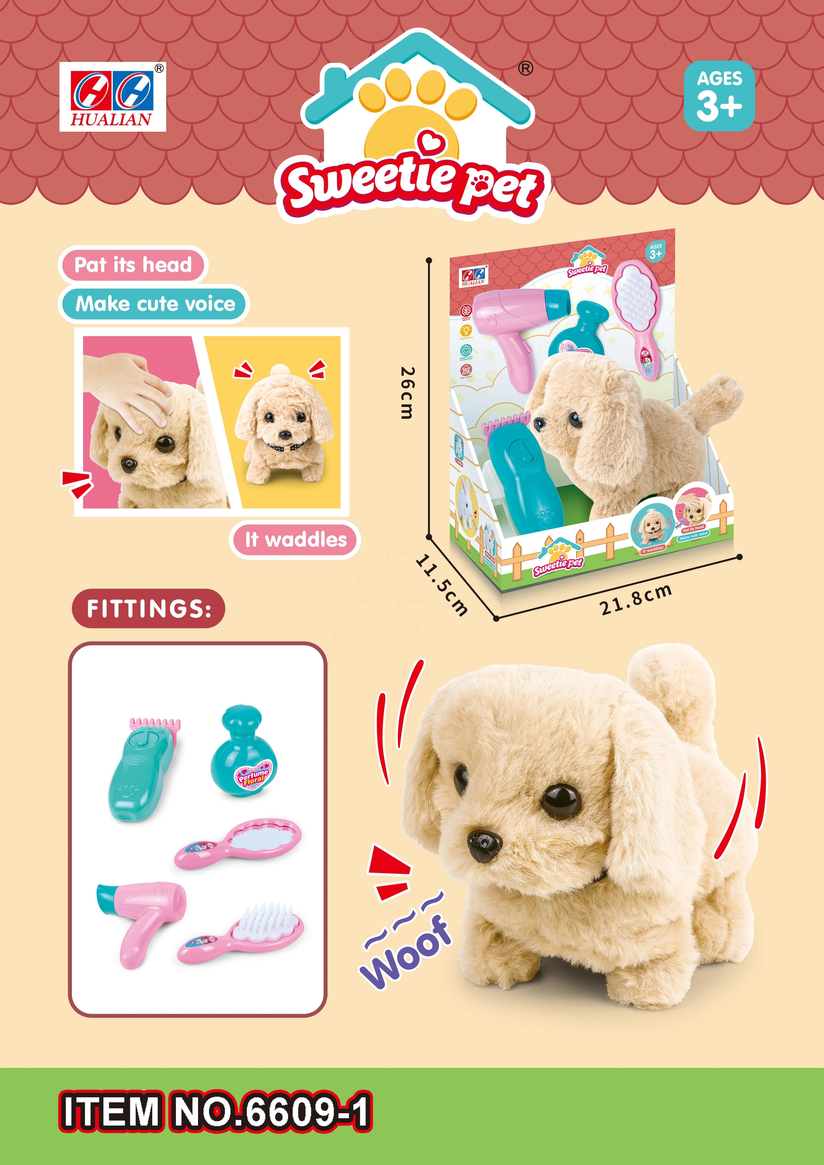 Stuffed animal toys electric pet  walking moving with sounds for plush rabbit toys kid pet shop care set