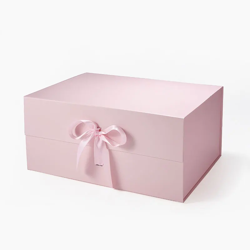 Bulk Low MOQ A3 Deep Pink Clothing Box Wine Box Gift Boxes With Magnetic Lid
