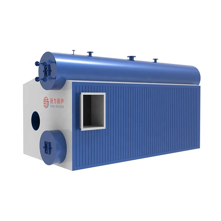 Industrial 6 tph 8000 kghr Biogas lpg Oil Gas Fired Water Tube Steam Boiler Price for Textile