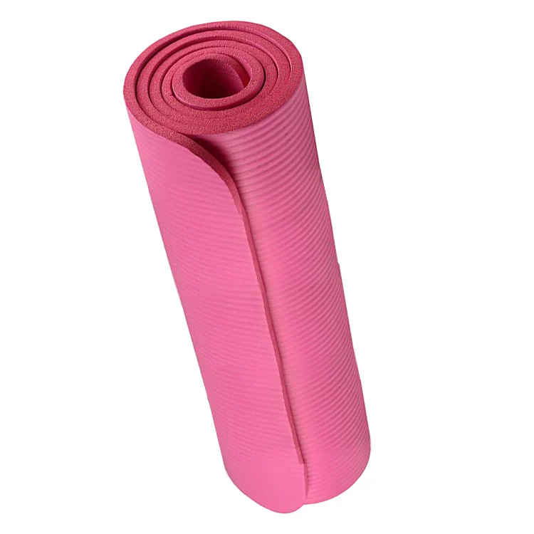 NBR Yoga exercise popular use yoga mat custom logo non-slip soft yoga mats for women