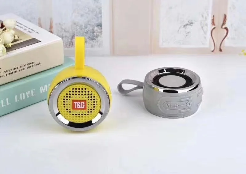 Colorful Outdoor Portable BT 5.0 mini Speaker stereo sound box Support FM TF Card USB AUX hands free TG146 wireless speaker