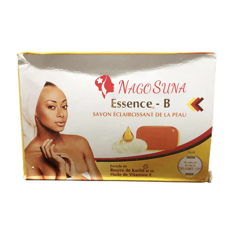 Skincare Nagosuna Essence- B Wash Soap Savon Eclaircissant De La Peau Cleansing and Whitening Ance Soap With Vitamin E Natural