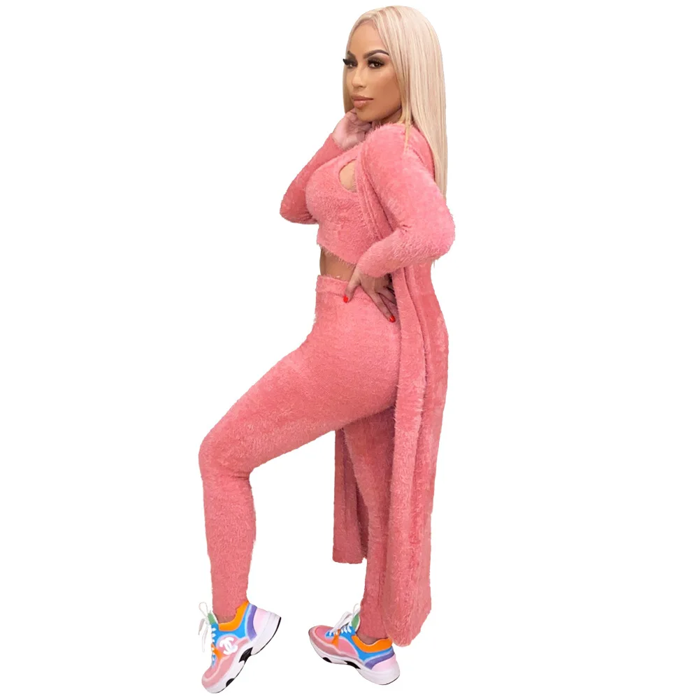 
Winter lounge wear fall sets women winter sets fuzzy cozy lounge wear fleece 3 piece lounge wear women 