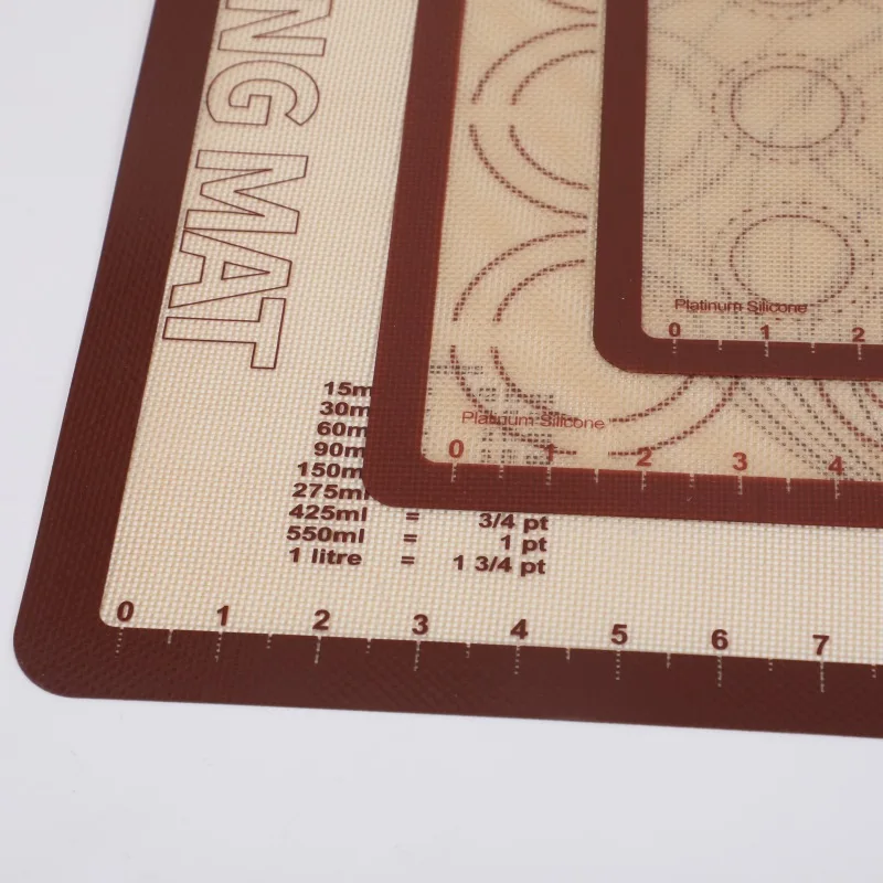 Round Backing Mat Non Stick Silicone Baking Mat Round Cooking Sheet For Microwave Oven Cooking Sheet