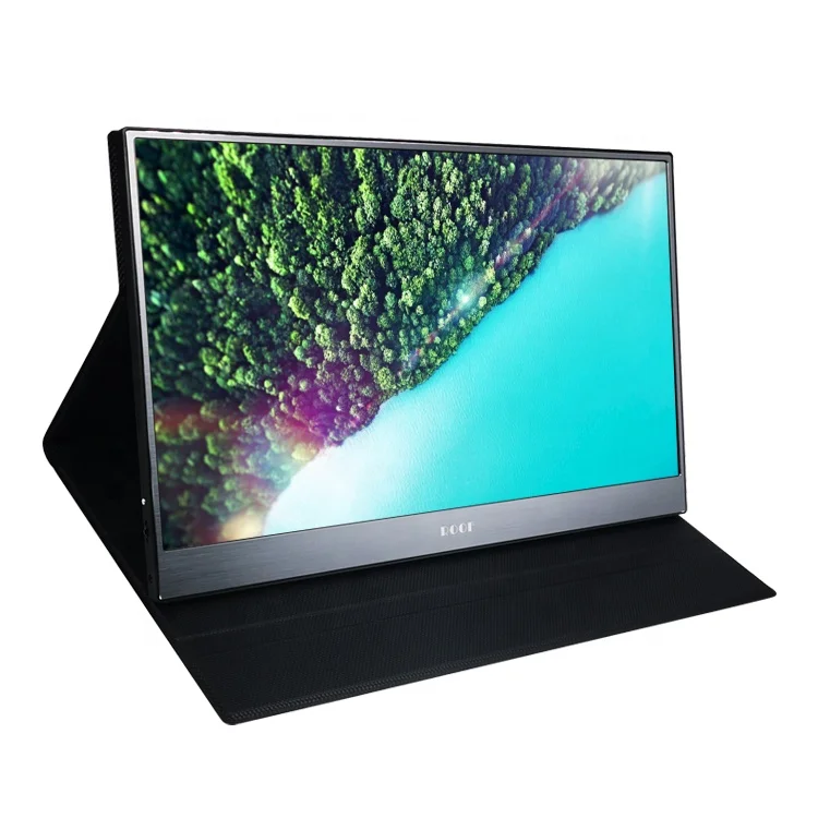 15.6 inch 1080p usb c portable monitor displays for ps4, xbox, switch, mini pc, laptop