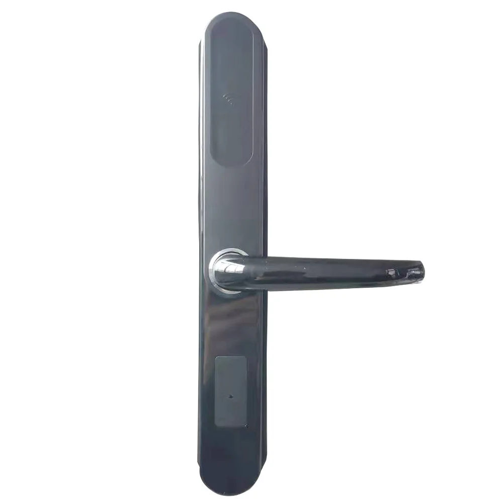 ELA Electronic Smart Use Card/Key wooden hotel sliding door lock system