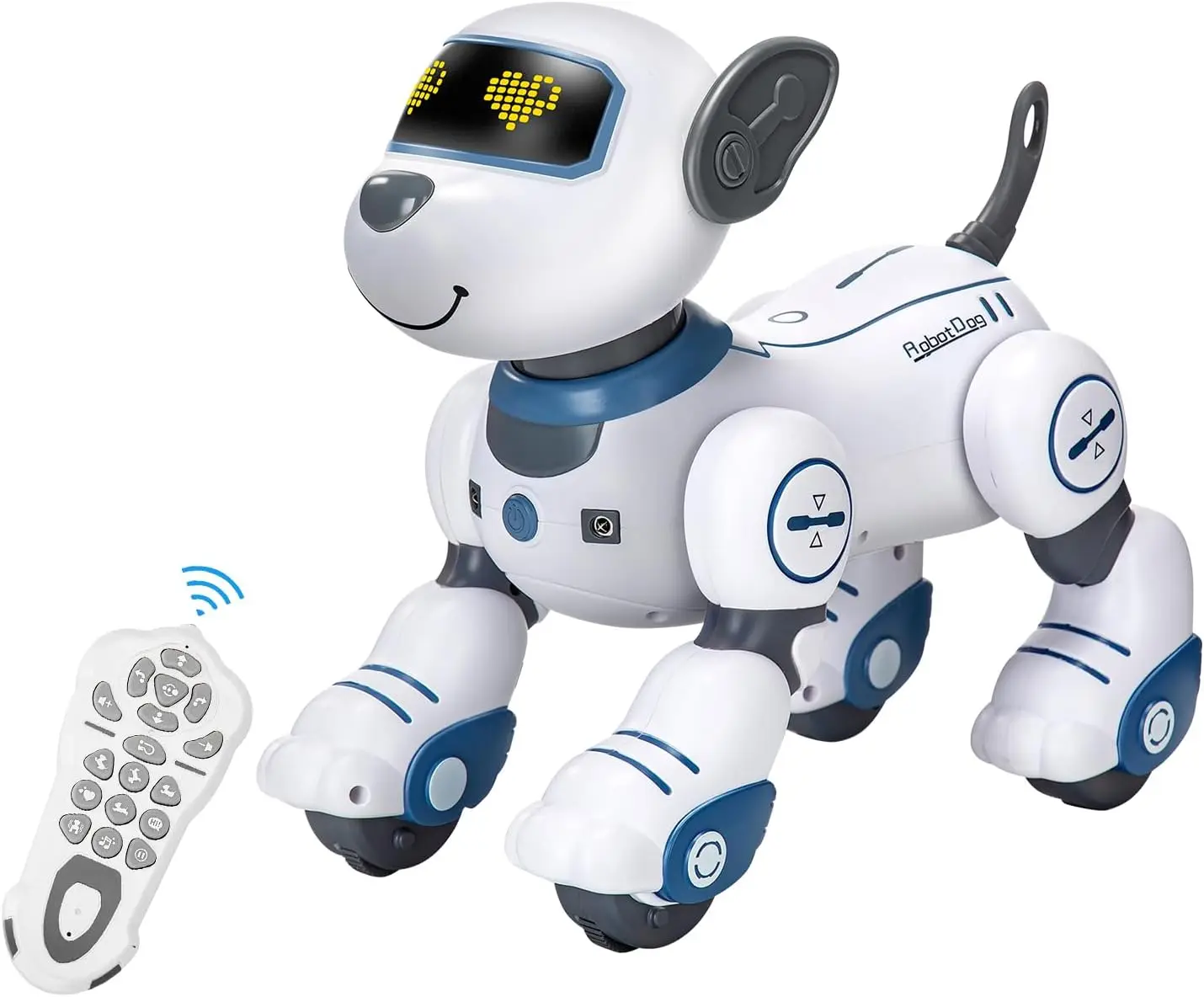 Лидер продаж Интеллектуальный робот с дистанционным управлением собака Ai программируемые интерактивные и обучающие трюковые игрушки со звуком