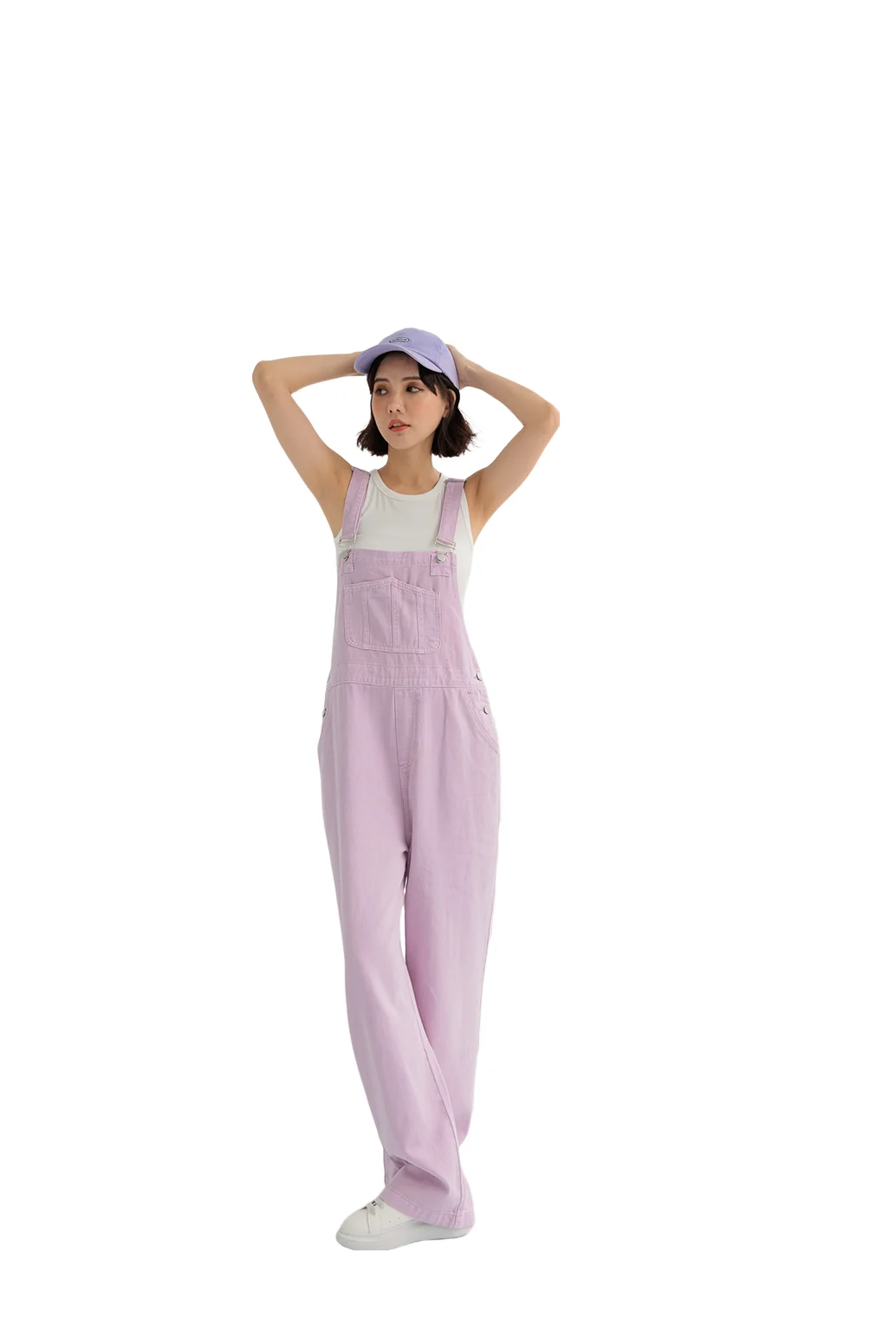 2024 New Arrival High Quality Jeans Overalls Colorful Morandi Series Denim Overalls For Women