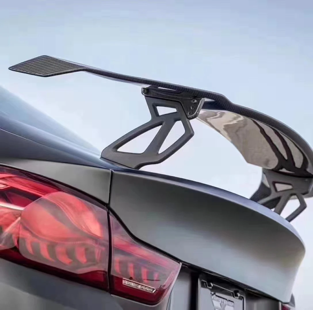 real carbon fiber hatchback universal para autos car Gt spoilers for bmw e36 honda fit e63 m6