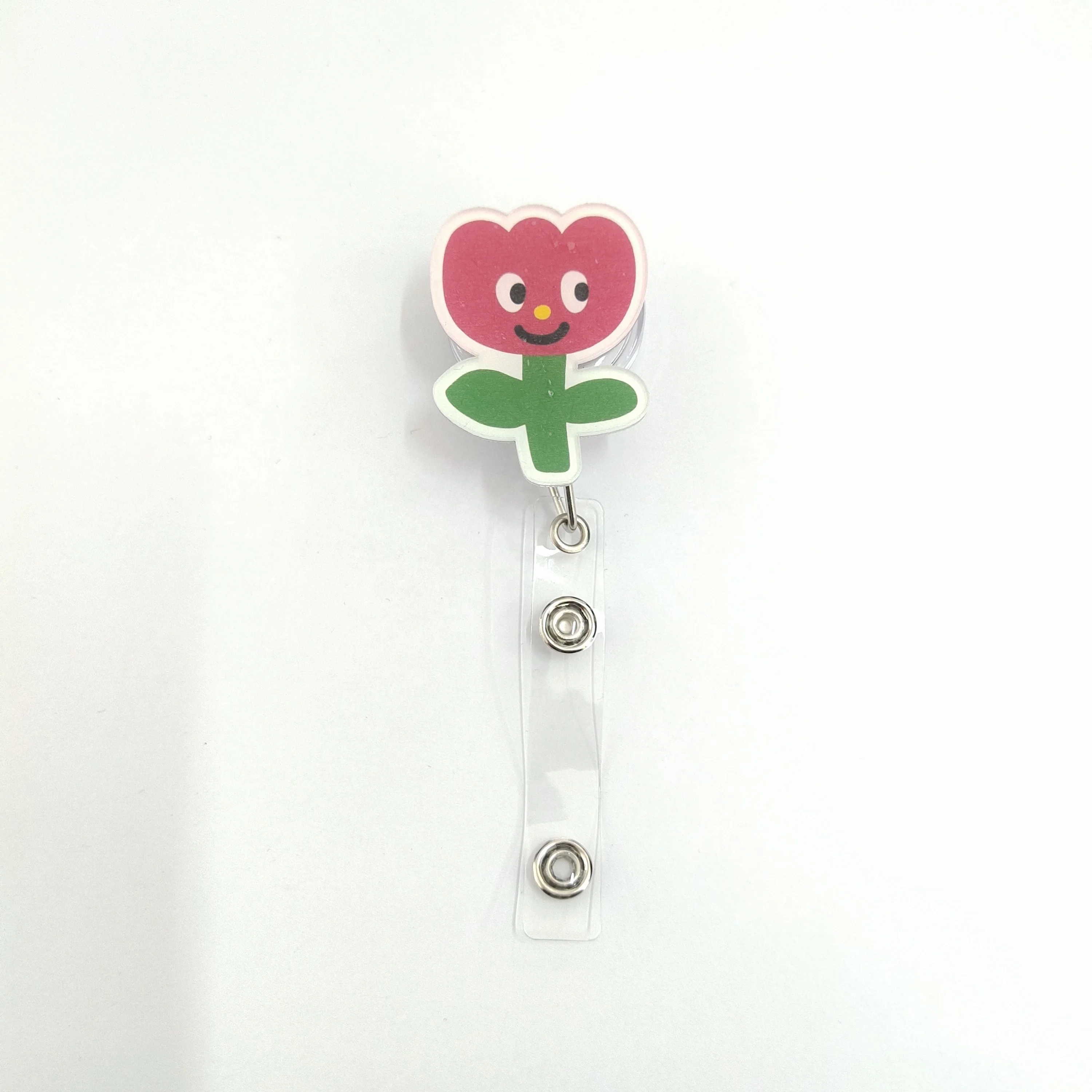 Корейский логотип на заказ, мультяшный акриловый йо-йо, выдвижной держатель, кольцо, аксессуары, карточка, пластиковый ПВХ, печатный прочный значок, катушка