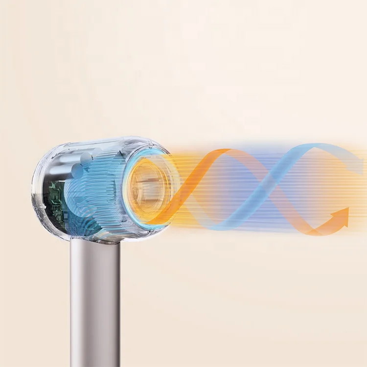 Factory price Professional Round Electric Hair Rotating Portable Hot Heat Air Comb Blow salon Dryer