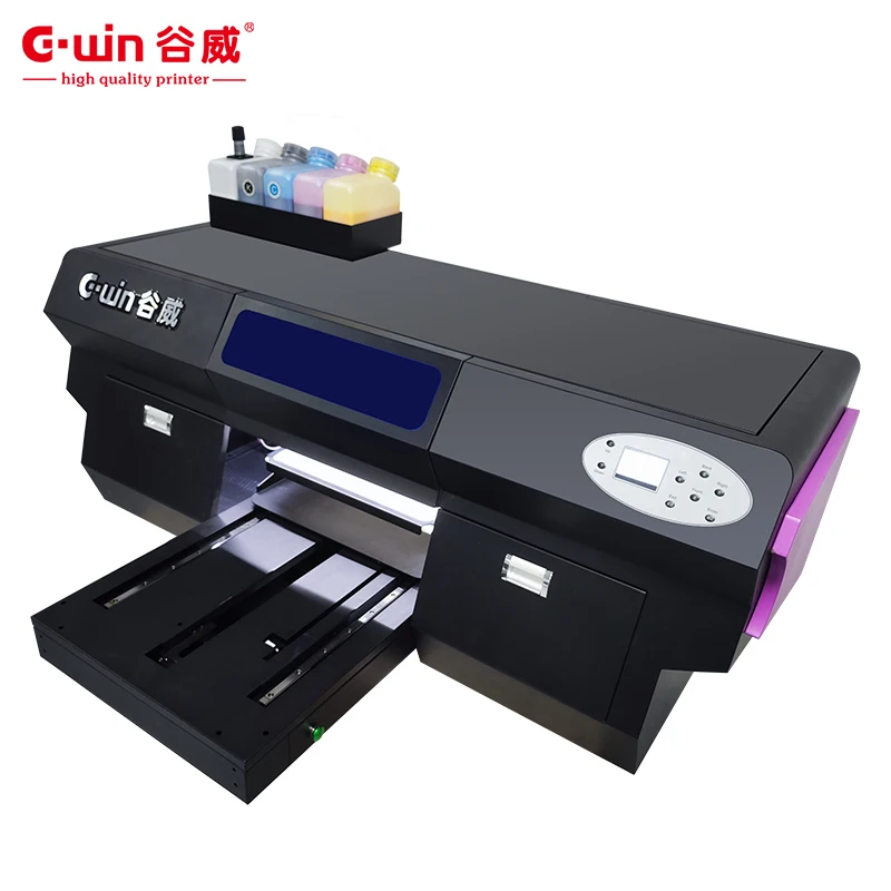 High Quality Gwin 4050 DTG Automatic T Shirt & Hoodie Printer Multi-Color New Technology  For Fabric printing