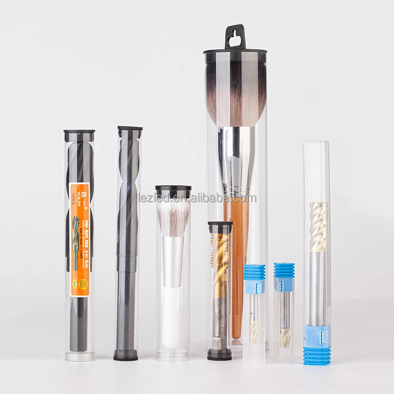 High quality transparent  PC PETG PCTG material Packaging Tubes with extrusion molding and cutting