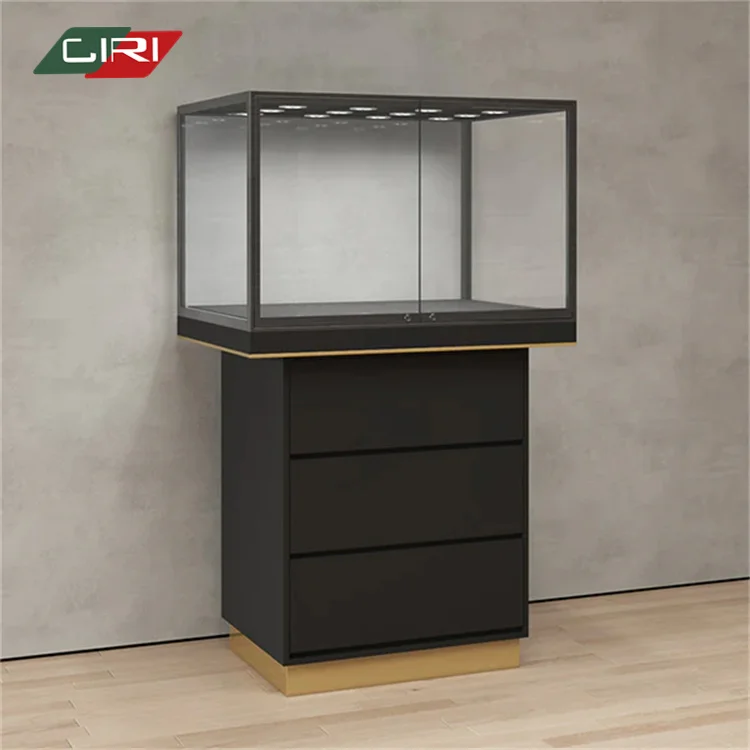 CIRI Luxury Mobile Shop Fittings Glass Showcase Jewelry Display Showcase Cabinet watches Display Counter