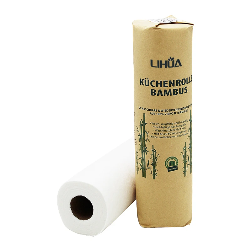 Bamboo Products Eco-friendly Kitchen Towels Reusable Bamboo Paper Towel