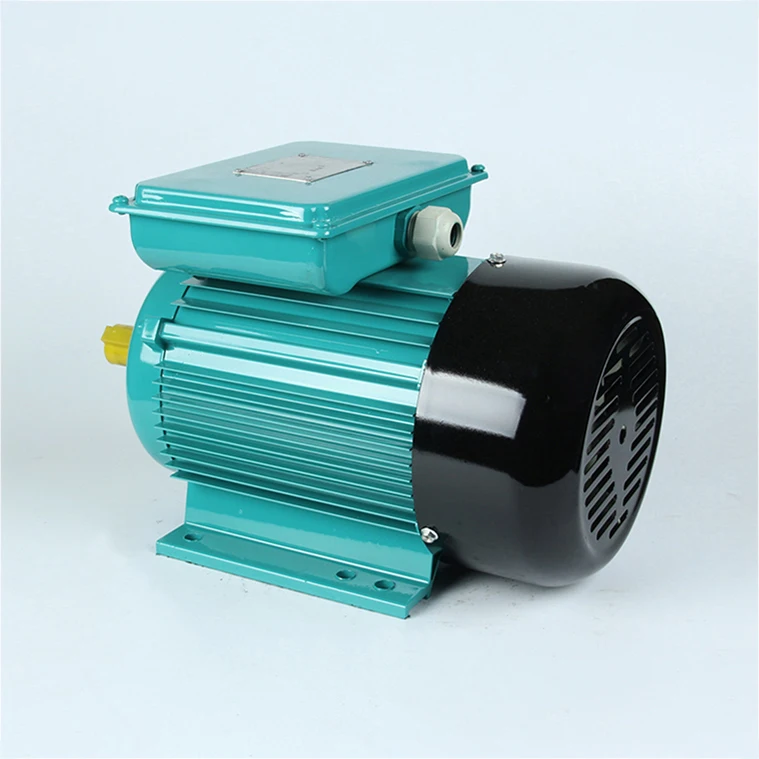 Chengbang YL Series High Torque Low Rpm 4P 1440rpm Two Value Motors 220v 240V 0.55kw 0.75hp Single Phase Electric Ac Motor price