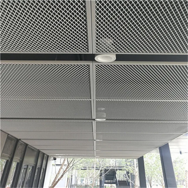 Expanded Aluminum Mesh Ceiling for Gymnasium Decoration