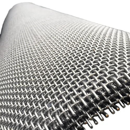 ОБЖИМНАЯ простая плетеная проволочная сетка из нержавеющей стали