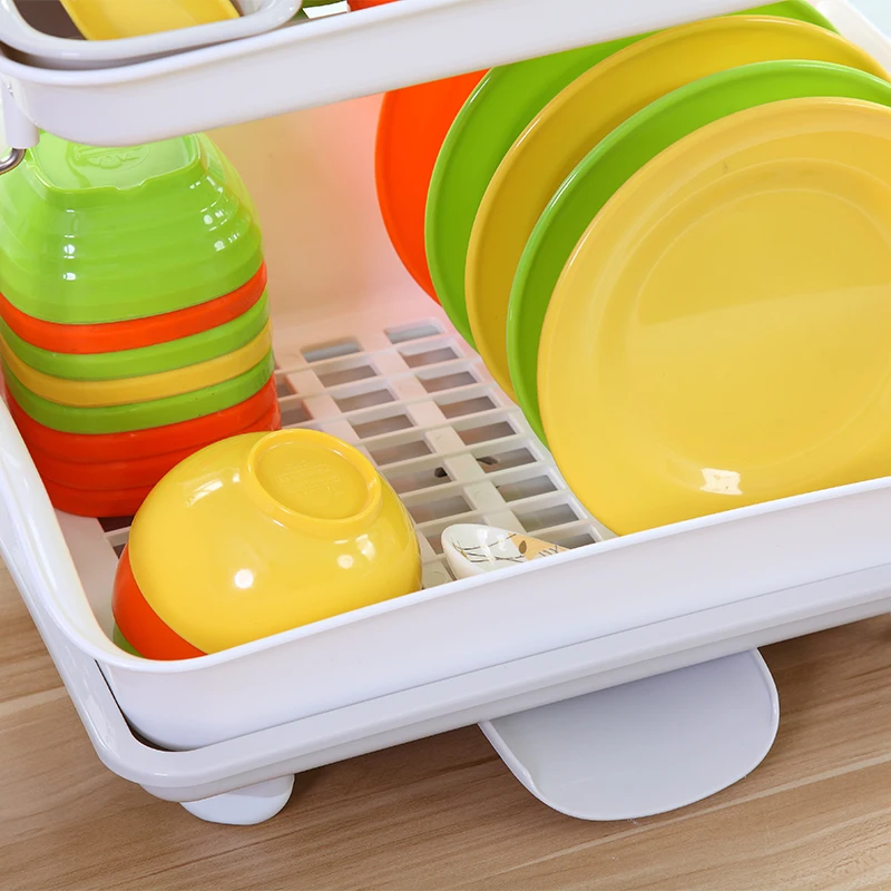 Low price dish drainer kitchen racks organizer over sink dish drying rack plastic kitchen item kitchen dish rack with sink