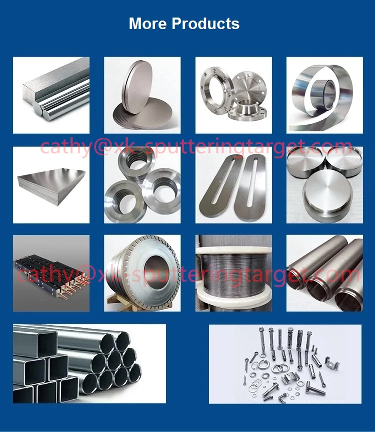 99.95% Copper Aluminum Sputtering Targets CuAl10wt% Alloy Cathode for Semiconductor