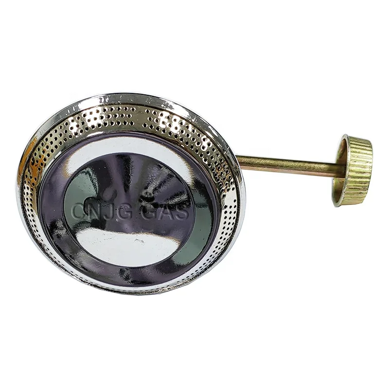 JG Cooktops Portable Camping Small Gas Burners Outdoor Cooking LPG Gas Burner for 6kg Cylinder Mini Gas BBQ Burner and Valve