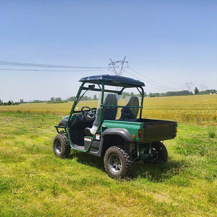 High Quality Electric Utv Utility Vehicle 48v Ride-on Cars 4 Wheels Drive 4x4 10.5kw Electric Quad Buggy Utv for Farm