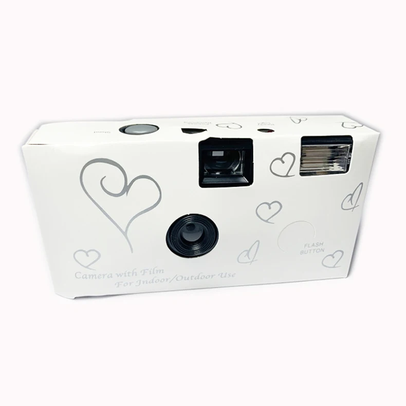 Одноразовая фотовспышка 35 мм с пленкой под заказ