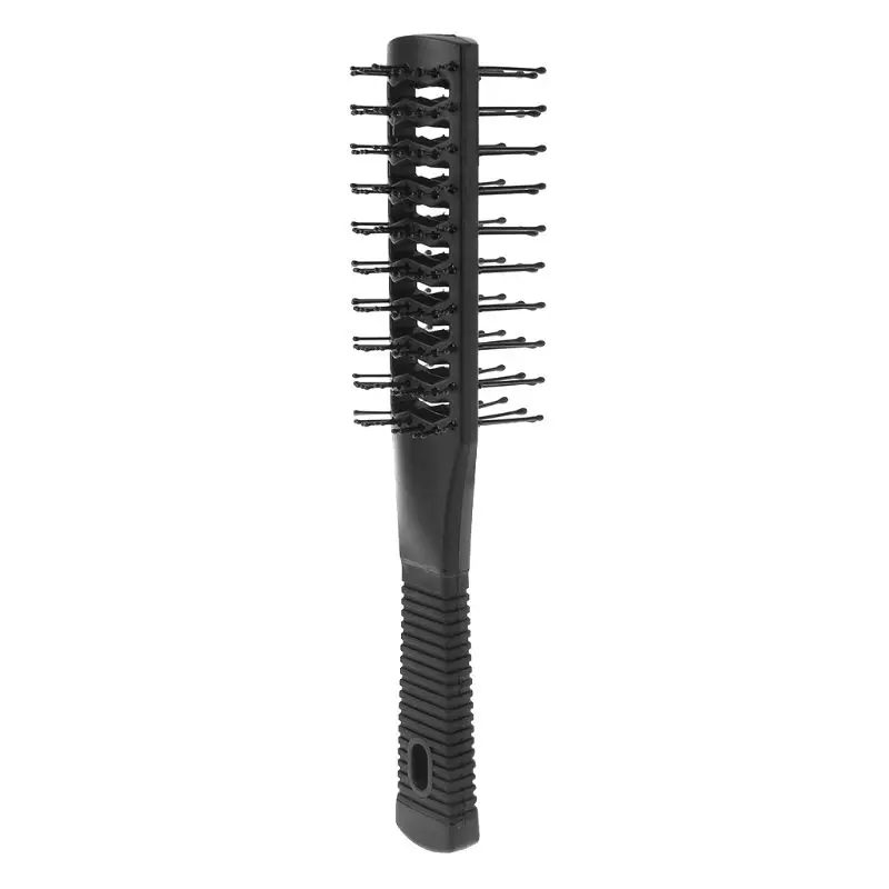 
Colored rubber non-slip handle No tangles Roller Mini Round Hair Brush 