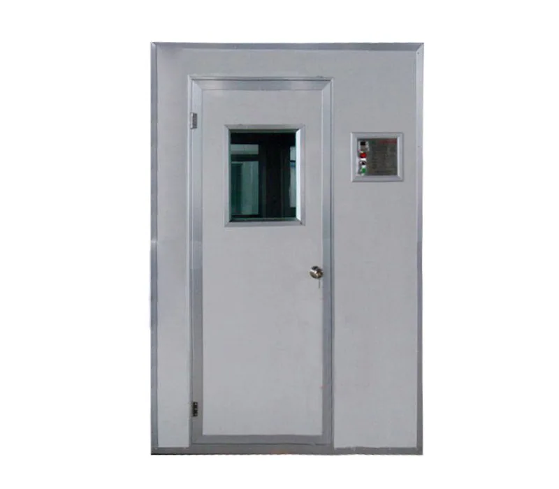 Dust-free workshop modular clean room stainless steel goods air shower equipment for clean with shoe cleaner washing machine