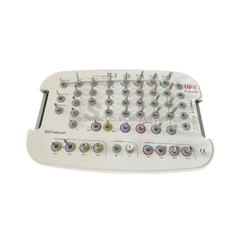 Korea Dentis оригинальная стальная смола ручной набор инструментов для стоматологической хирургии Лучшая цена стоматологические хирургические инструменты