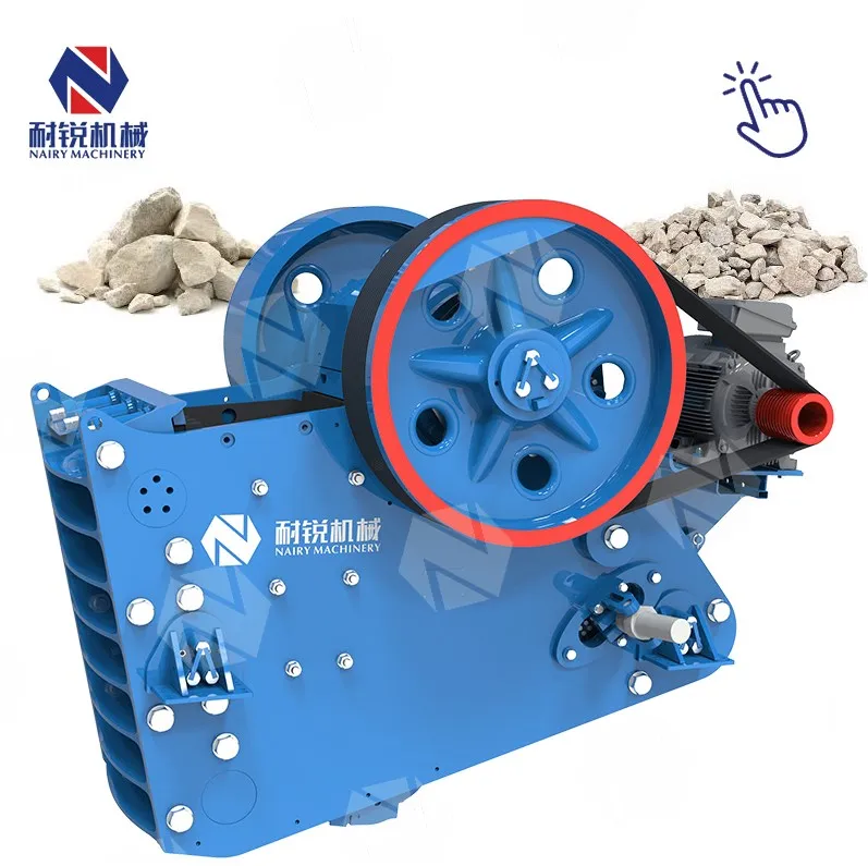 Stone Compact Jaw Crusher Construction Industrial Double Shaft Machine Supplier in Alibaba