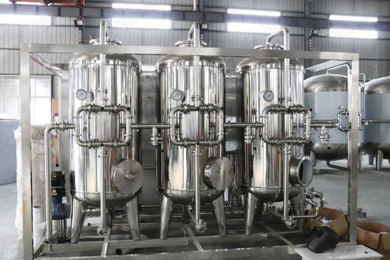 Машина для очистки питьевой воды с полной системой фильтрации воды/обратным осмосом