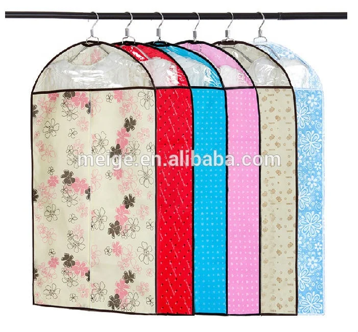 Оптовая продажа индивидуальных сумок для одежды сухая чистка нетканых