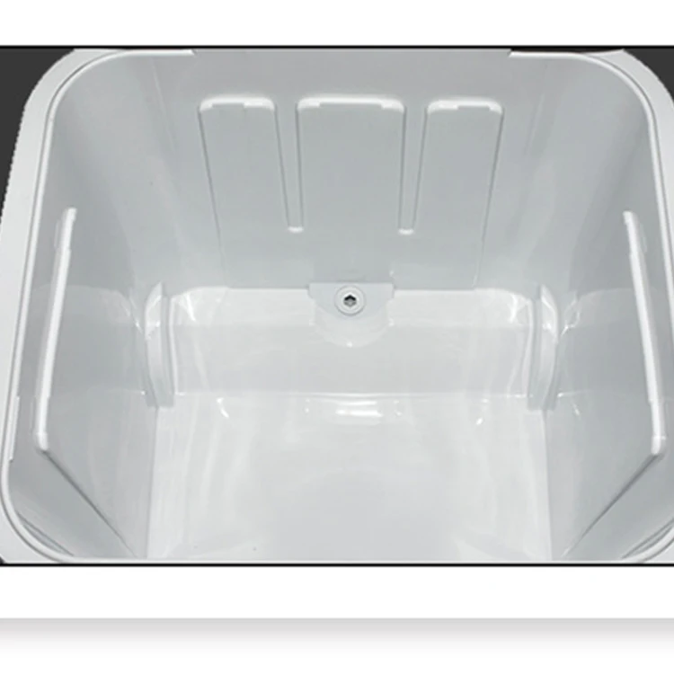 150L Big Plastic Ice Insulated Fish Cool Freezer Cooler Box Custom Ice Chest With Wheels