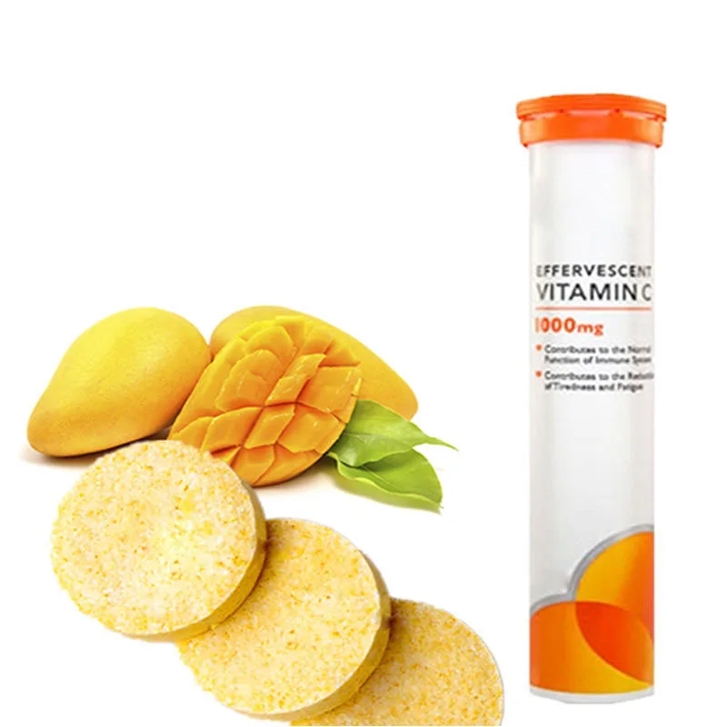 Private Label Hot selling vitamin C effervescent tablets enhance body resistance