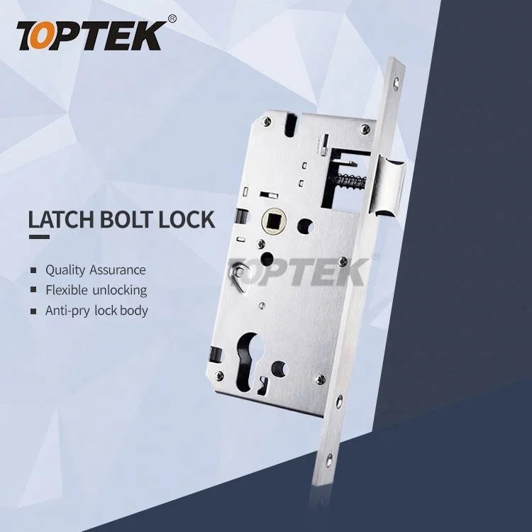 Heavy Duty Security Hotel Door Handle Lever Mortise Lock Classic Cylinder